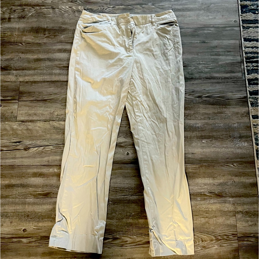 Khaki dress pants Jones New York brand size 12